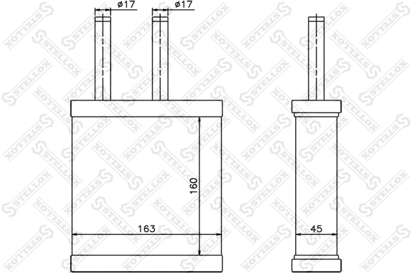 Système de chauffage STELLOX 10-35189-SX