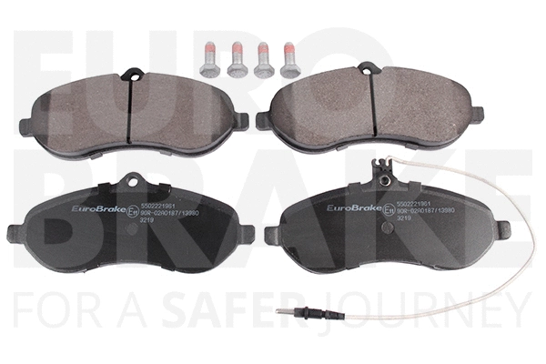 Kit de plaquettes de frein, frein à disque EUROBRAKE 5502221961
