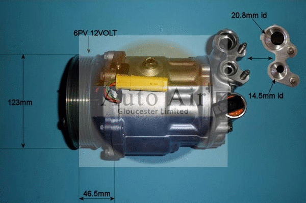 Compresseur, climatisation AUTO AIR GLOUCESTER 14-1314