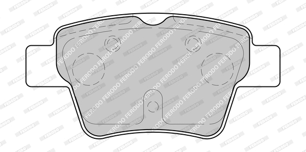 Kit de plaquettes de frein, frein à disque FERODO FDB1784-D