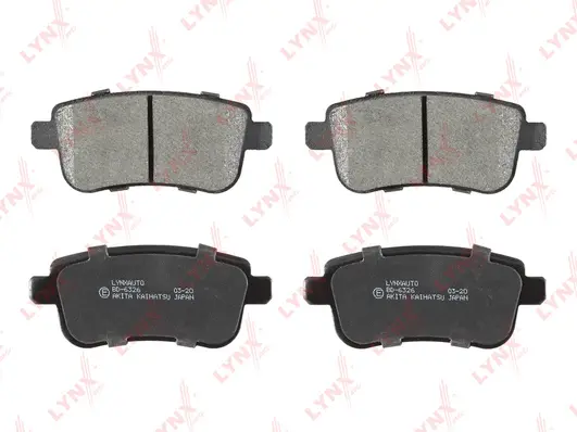 Kit de plaquettes de frein, frein à disque LYNXAUTO BD-6326