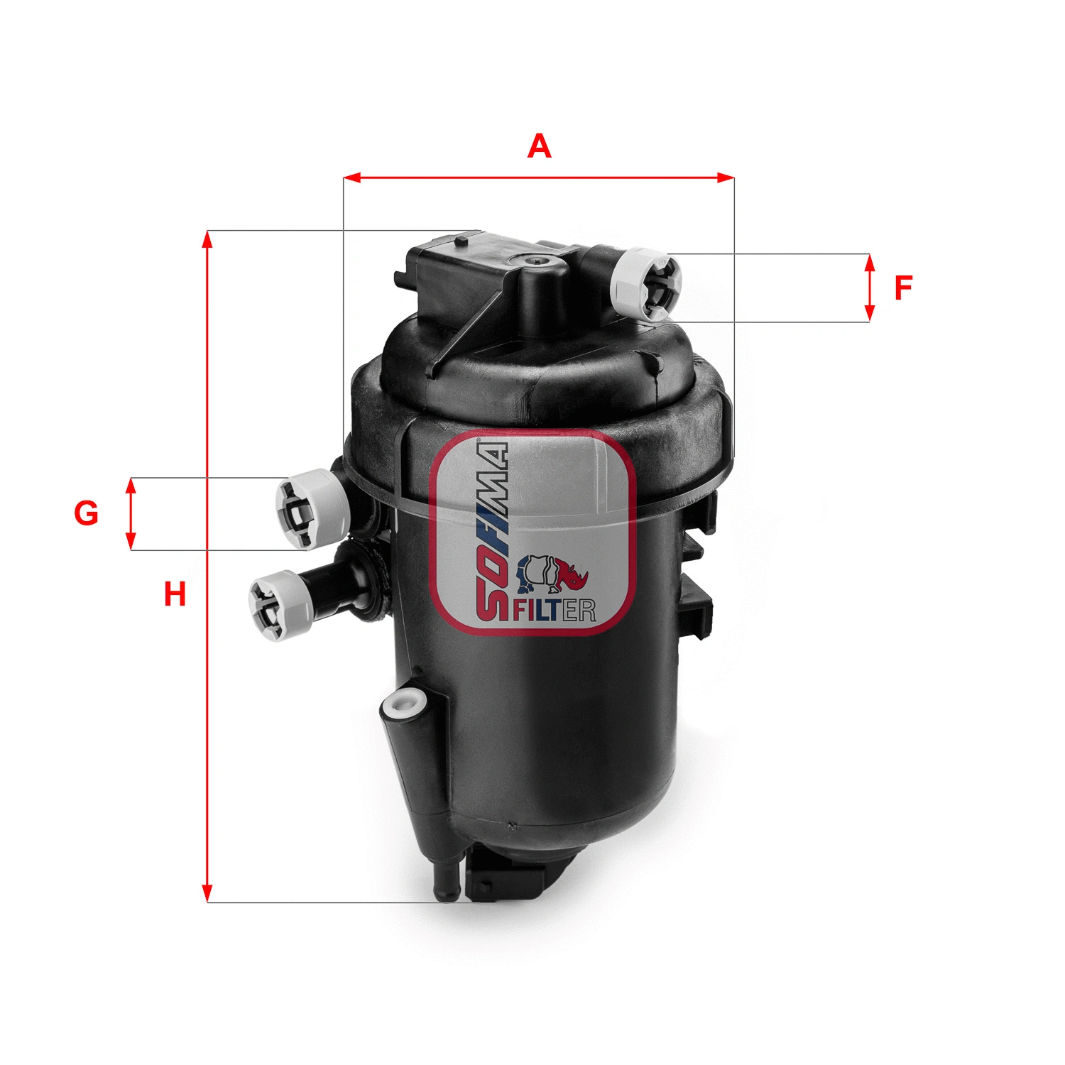 Filtre à carburant SOFIMA S 5084 GC