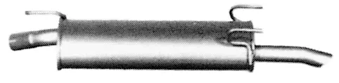 Silencieux arrière IMASAF 53.27.57