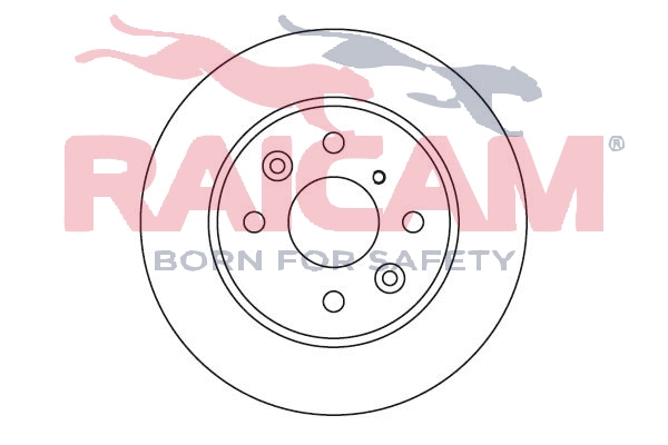 Disque de frein RAICAM RD00541