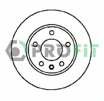 Disque de frein PROFIT 5010-1311