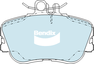 Kit de plaquettes de frein, frein à disque BENDIX-SEA DB1295 ULT