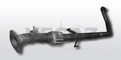 Tuyau d'échappement VEGAZ GmbH FTR-344