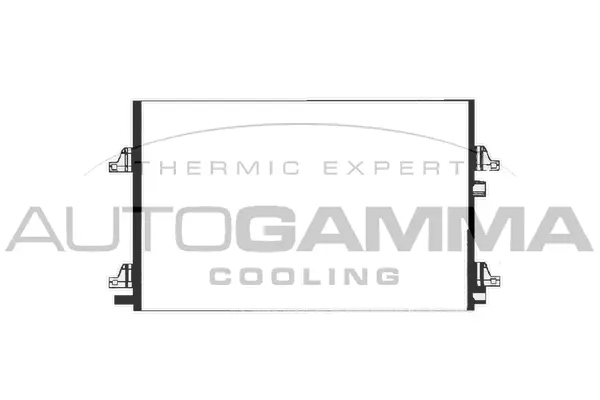 Condenseur, climatisation AUTOGAMMA 102763