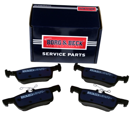 Kit de plaquettes de frein, frein à disque BORG & BECK BBP2629