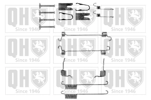 Kit d'accessoires, mâchoire de frein QUINTON HAZELL BFK397