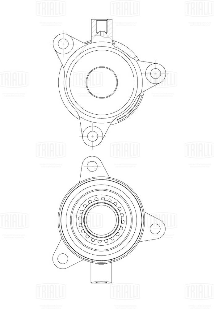 Butée hydraulique, embrayage TRIALLI CT 1916