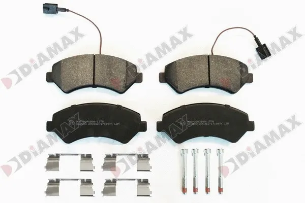 Kit de plaquettes de frein, frein à disque DIAMAX N09948K