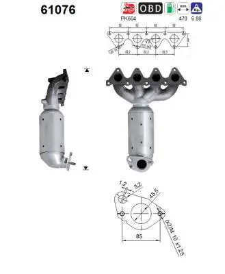 Catalyseur AS 61076