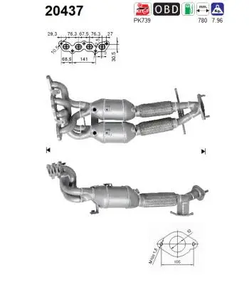 Catalyseur AS 20437