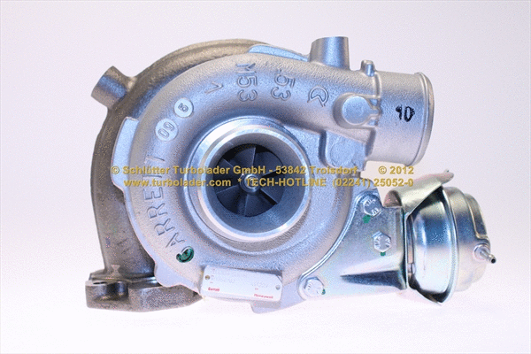 Turbocompresseur, suralimentation SCHLÜTTER TURBOLADER 172-12350