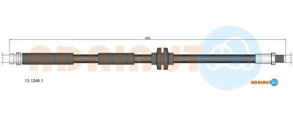 Flexible de frein ADRIAUTO 13.1246.1