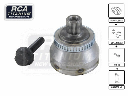 Jeu de joints, arbre de transmission RCA FRANCE AA88A