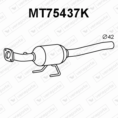 Catalyseur VENEPORTE MT75437K