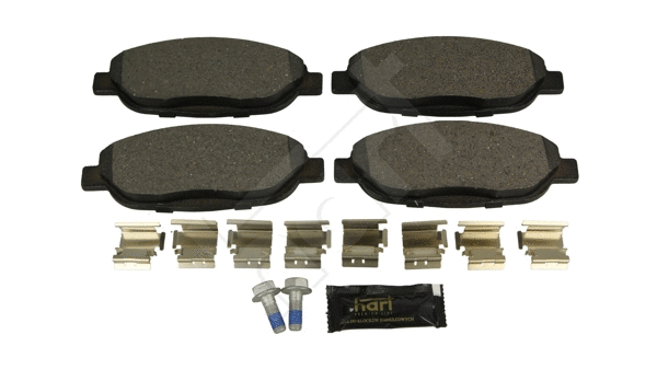 Kit de plaquettes de frein, frein à disque HART 252 304