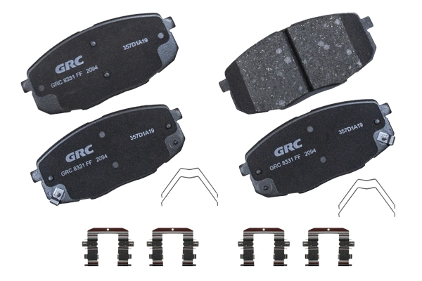 Kit de plaquettes de frein, frein à disque GRC - Ultra Brakes GCD2094