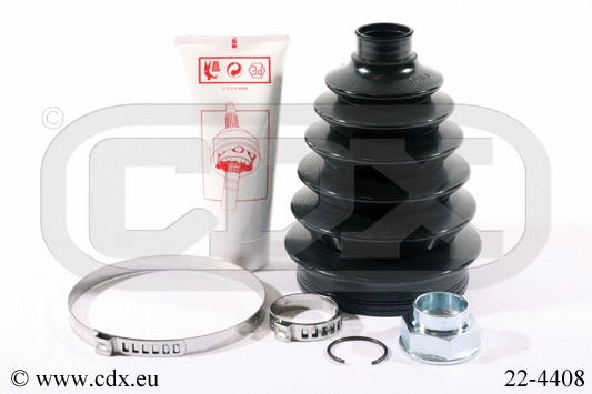 Jeu de joints-soufflets, arbre de commande CDX 22-4408