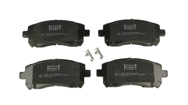 Kit de plaquettes de frein, frein à disque HART 217 569