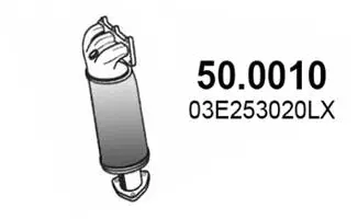 Catalyseur ASSO 50.0010