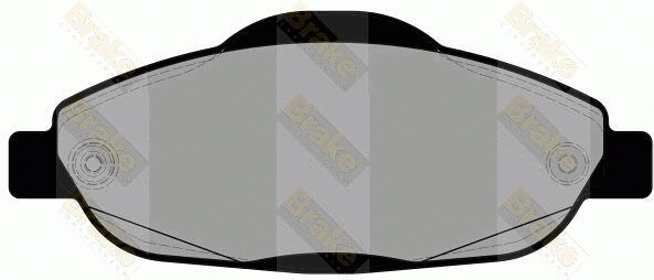 Kit de plaquettes de frein, frein à disque Brake ENGINEERING PA1835