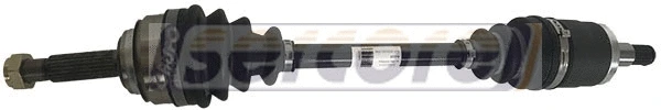 Arbre de transmission SERCORE 22314