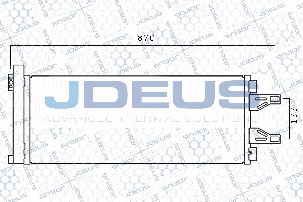 Condenseur, climatisation JDEUS M-7111210