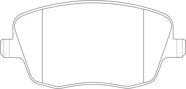 Kit de plaquettes de frein, frein à disque SB BP33221
