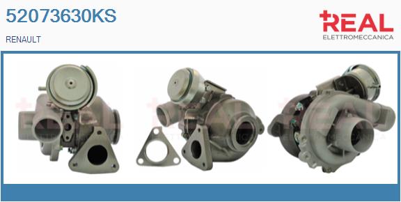 Turbocompresseur, suralimentation REAL 52073630KS