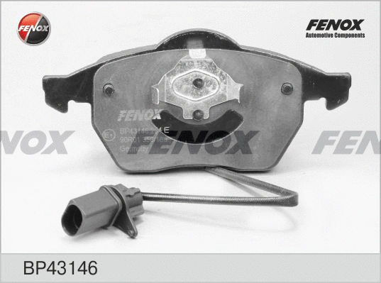 Kit de plaquettes de frein, frein à disque FENOX BP43146
