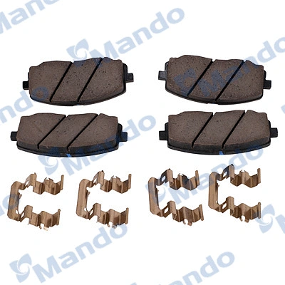 Kit de plaquettes de frein, frein à disque MANDO IN581010XA00