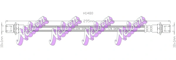 Flexible de frein KAWE H1480