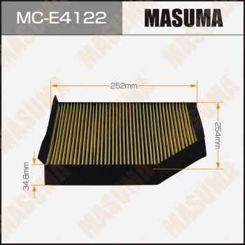 Filtre, air de l'habitacle MASUMA MC-E4122