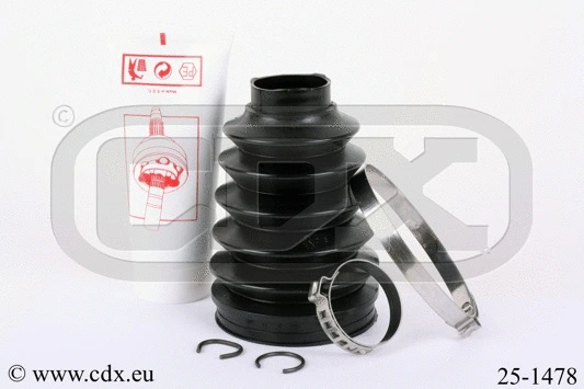 Jeu de joints-soufflets, arbre de commande CDX 25-1478