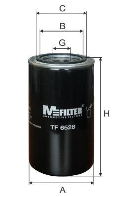 Filtre à huile MFILTER TF 6528