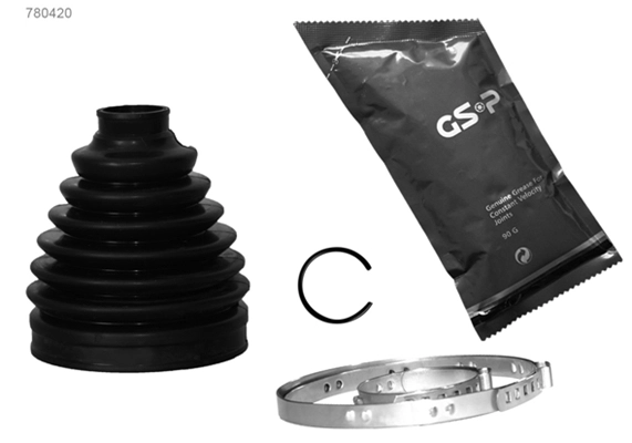Jeu de joints-soufflets, arbre de commande GSP-BR 780420