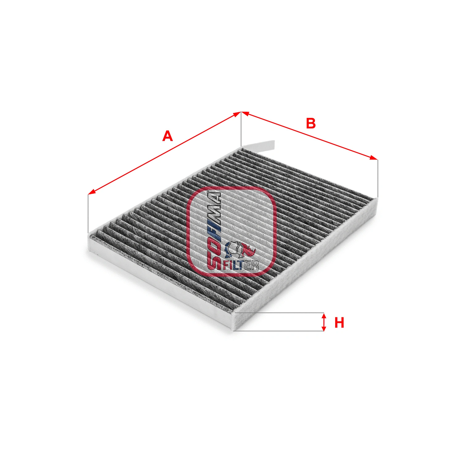 Filtre, air de l'habitacle SOFIMA S 4233 CA