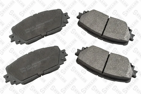 Kit de plaquettes de frein, frein à disque STELLOX 000 284B-SX