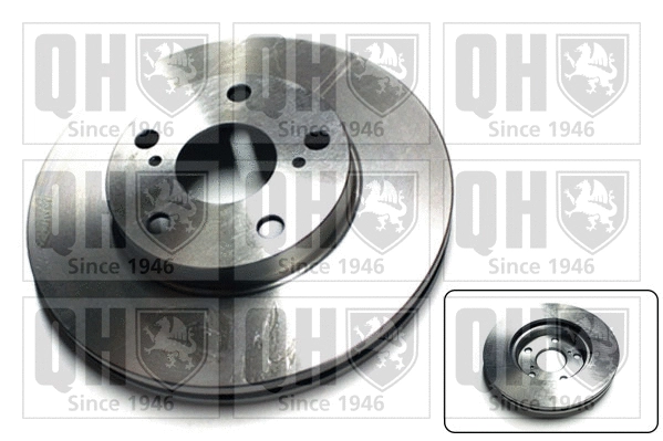 Disque de frein QUINTON HAZELL BDC5669
