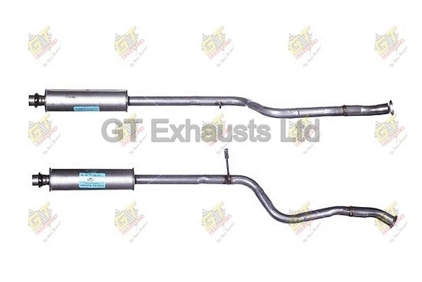 Silencieux central GT Exhausts GPG221