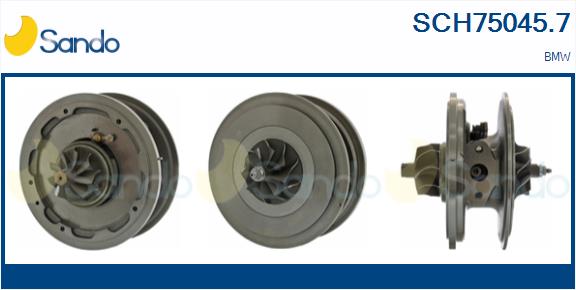 Groupe carter, turbocompresseur SANDO SCH75045.7