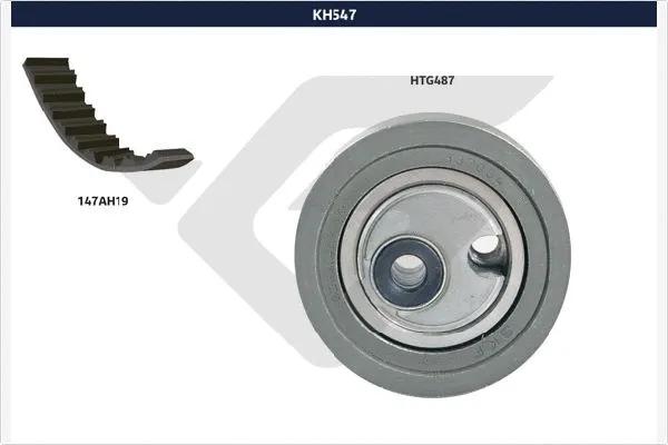Kit de courroie crantée HUTCHINSON KH 547