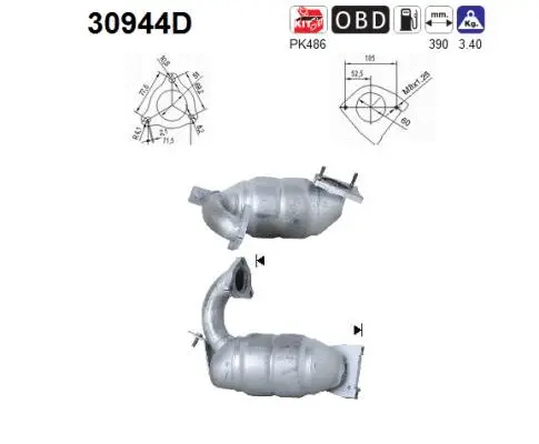 Catalyseur AS 30944D
