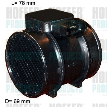 Débitmètre de masse d'air HOFFER 7516016E