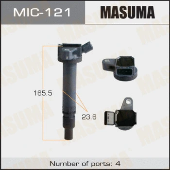 Bobine d'allumage MASUMA MIC-121