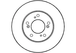 Disque de frein ABTEX BD649V