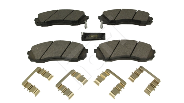 Kit de plaquettes de frein, frein à disque HART 261 581